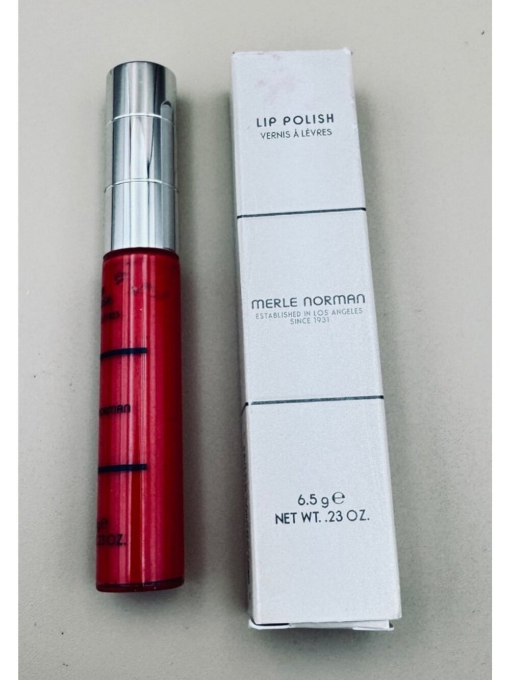New Merle Norman Lip Polish Coral Chic